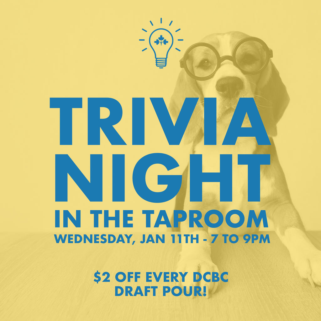 Trivia Night at the brewery! Dominion City Brewing Co.