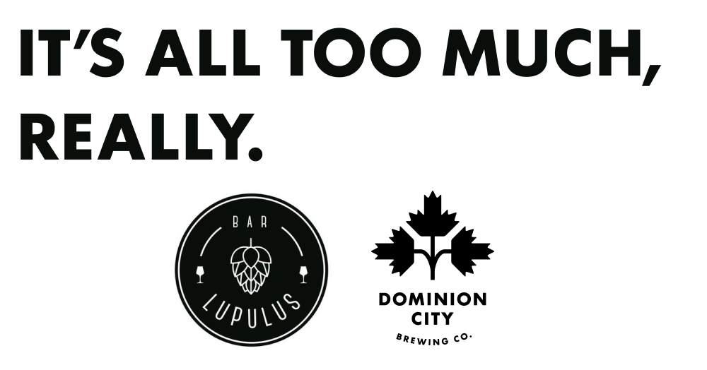 It's all too much, really.