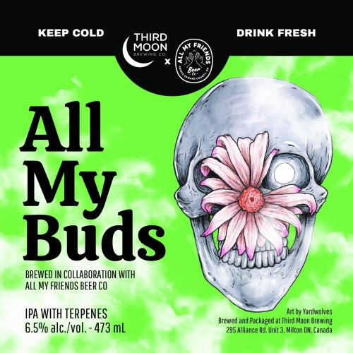 Third Moon Brewing - All My Buds 473ml