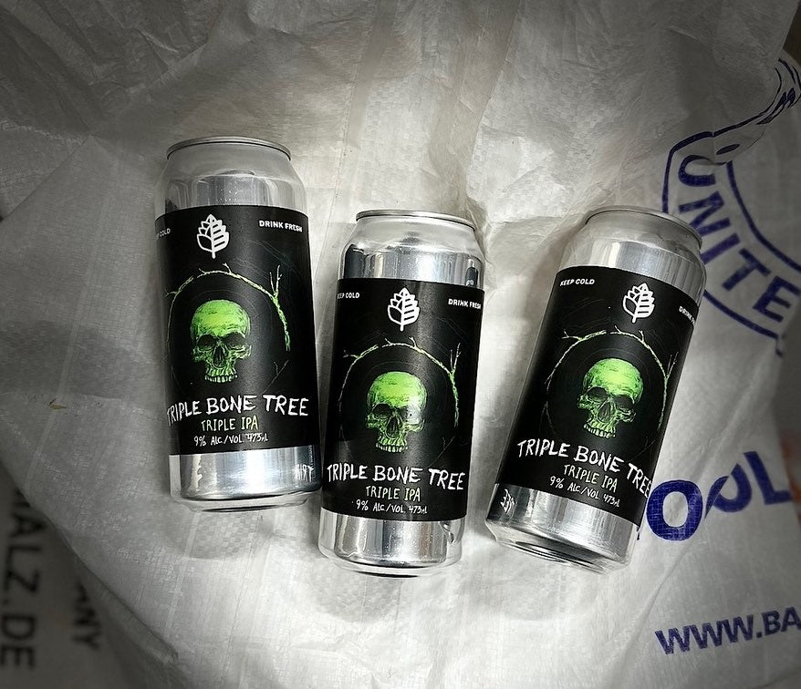 Wood Brothers Brewing Triple Bone Tree 473ml Dominion City Brewing Co.