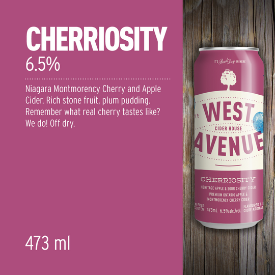 West Avenue Cider - Cherriosity 473ml