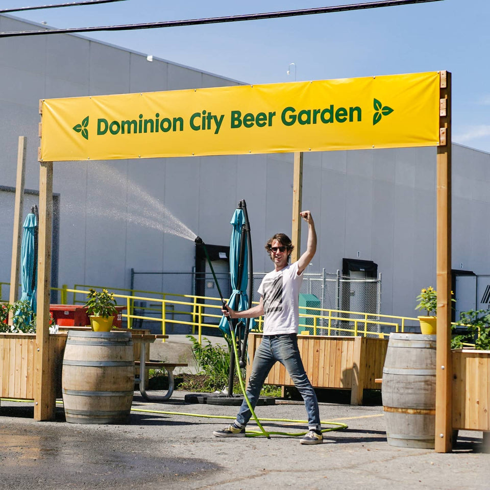 Join us in the Dominion City Beer Garden!