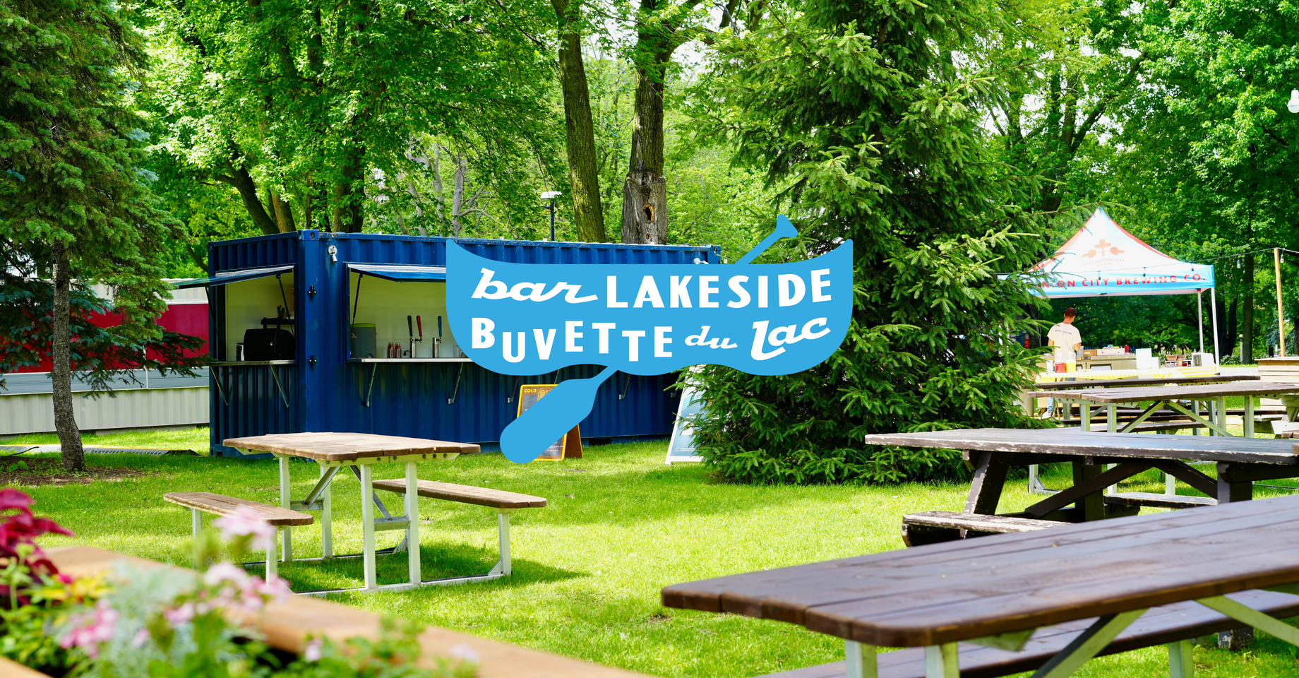 Check Out Bar Lakeside; Dominion City's Beer Garden at Dow's Lake!