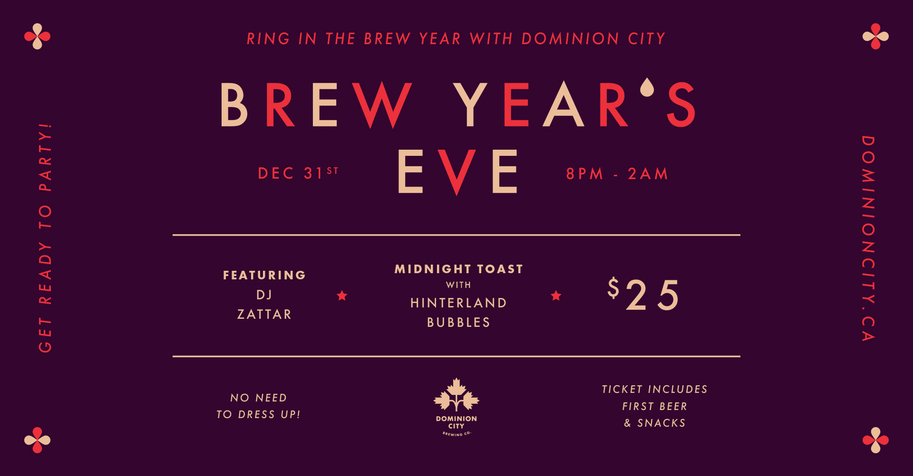Ring in the brew year with us!