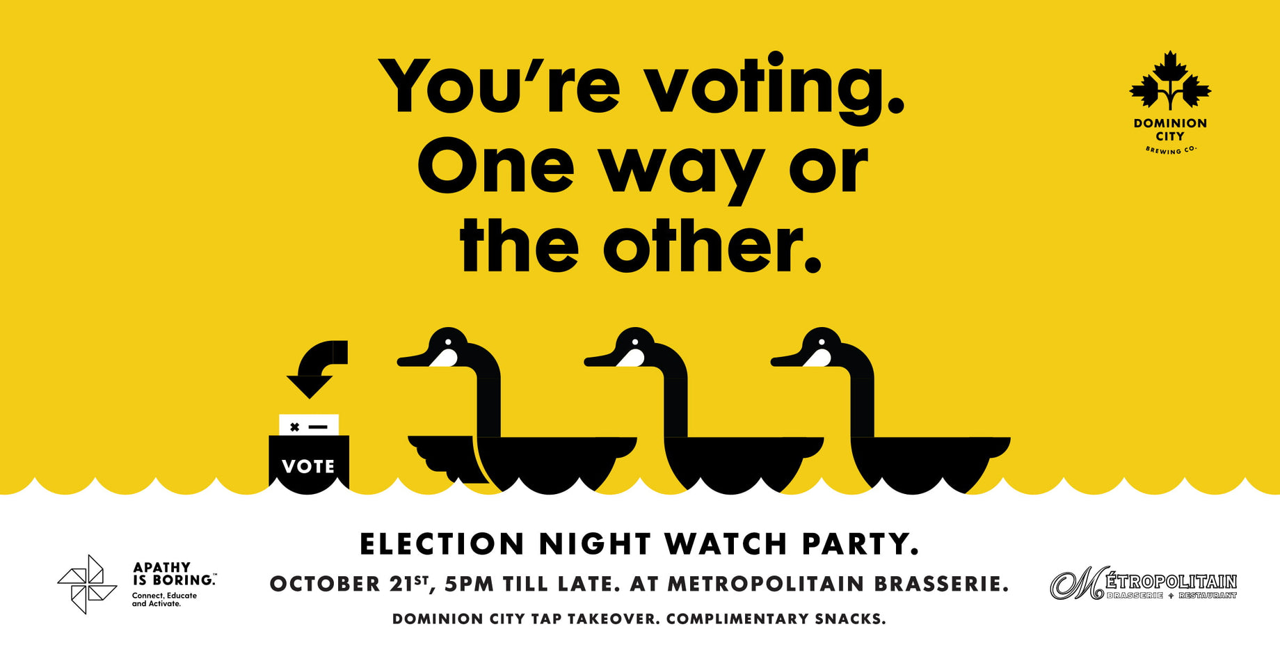 Watch the election results with us.