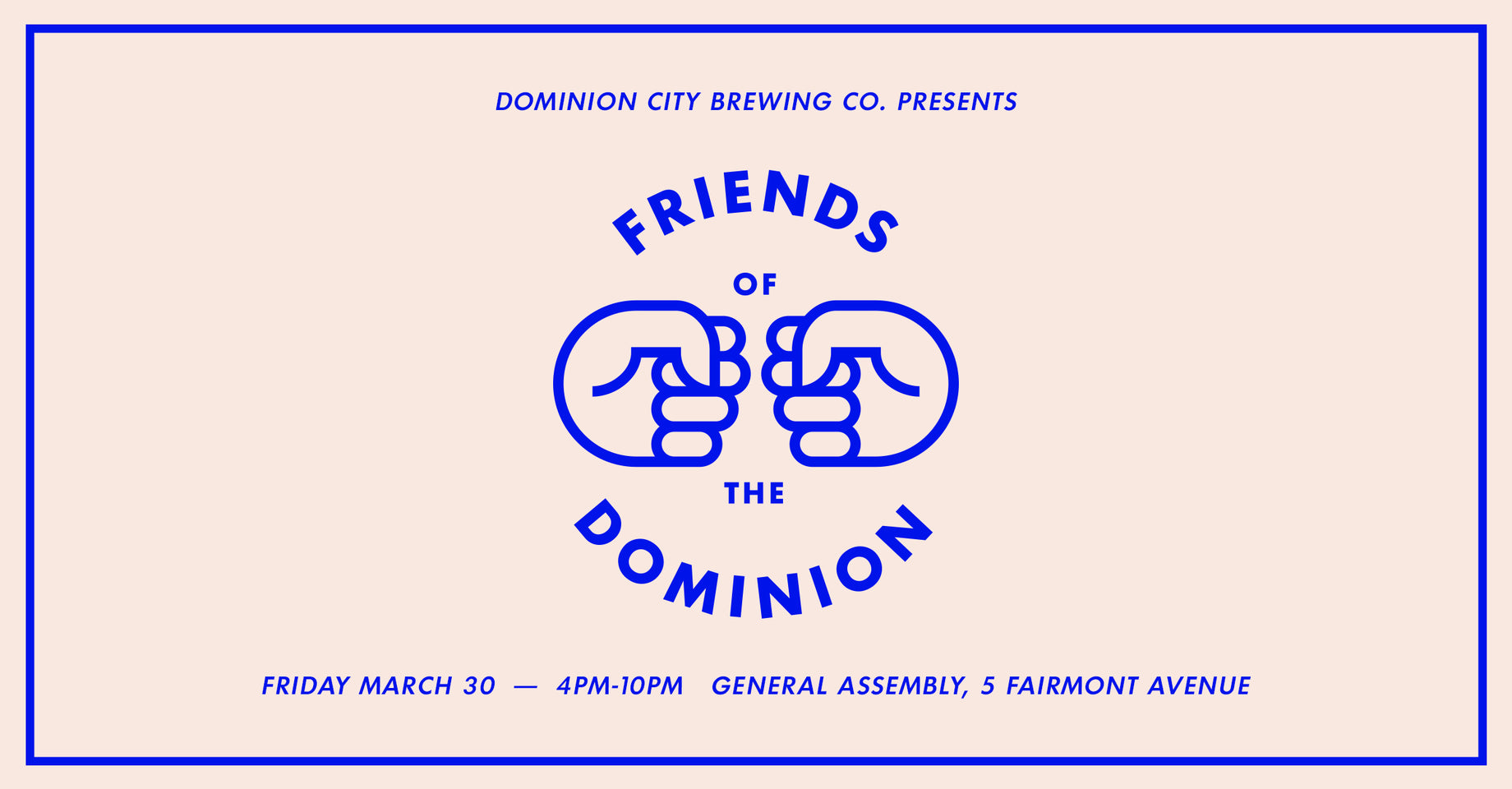 Friends of the Dominion!