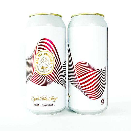 All My Friends Beer - Czech Pale Lager 473ml