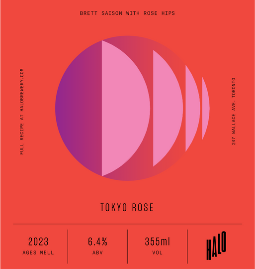 Halo Brewery - Tokyo Rose 355ml