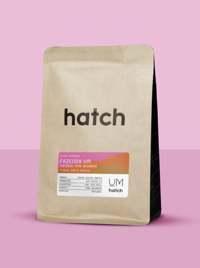 Hatch Coffee - Brazil, Fazenda UM Natural Pink Bourbon