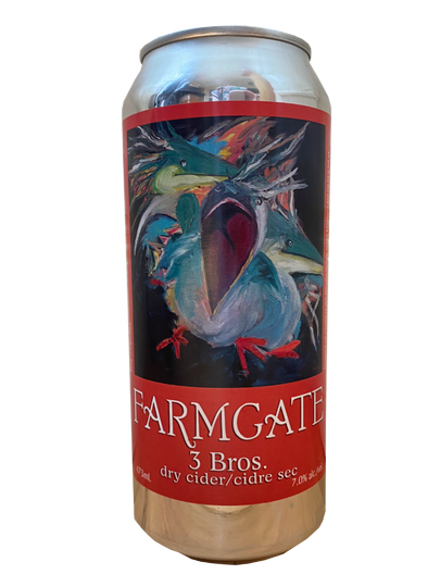 Farmgate Cider - 3 Bros Craft Cider 473ml
